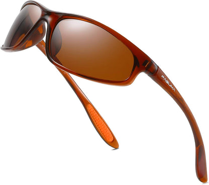Polarized Sports Sunglasses for Men Cycling Driving Fishing UV400 Protection