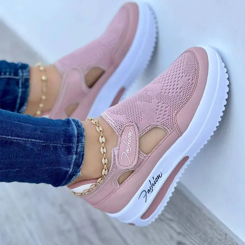 Women Shoes Sneakers Woman Tennis Shoes Canvas Shoe Female Casual Shoes Ladies Sport Shoes Platform Sneaker Hollow Out Shoes