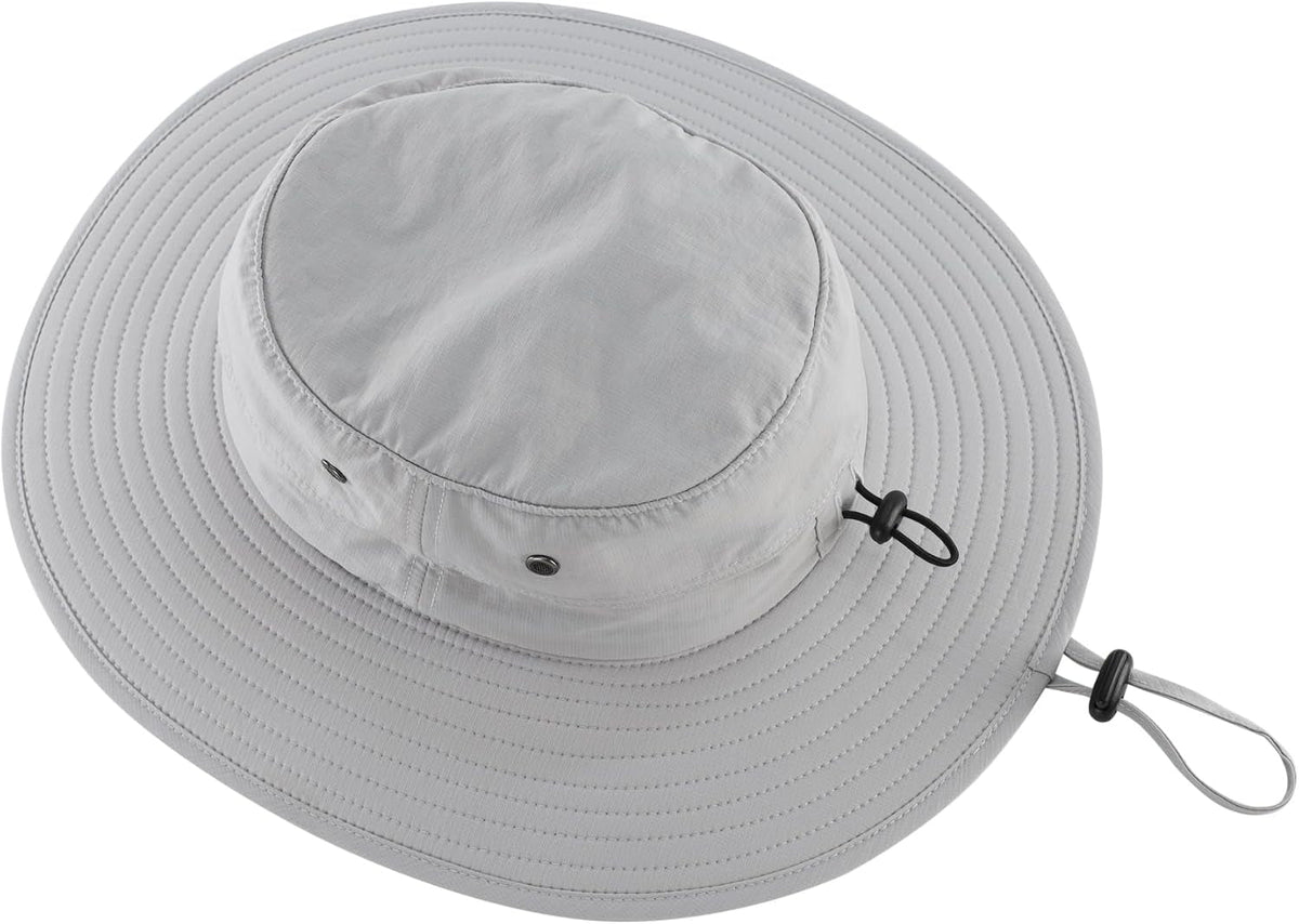 UPF50+ Mens Sun Hat Wide Brim Fishing Hat Sun Protection Hat for Mens Womens Bucket Hat for Beach Gardening Golf
