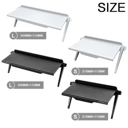 TV Monitor Rack Screen Top Storage Shelf Holder Home Storage Computer Multi-functional Organizer Bracket (Only Shelf) S/L 1PC