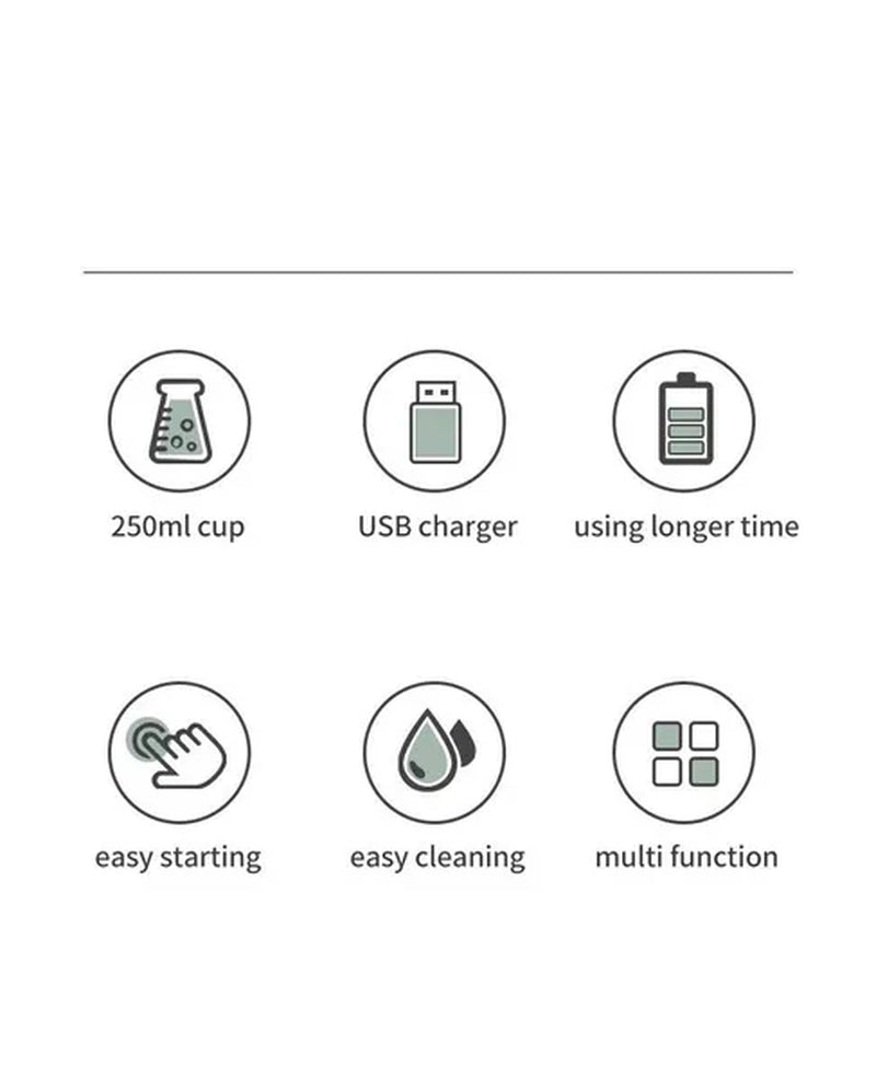 Wireless 3 Speed Mini Mixer Electric Food Blender Handheld Egg Beater Automatic Cream Food Cake Baking Dough Hand Mixer Electric