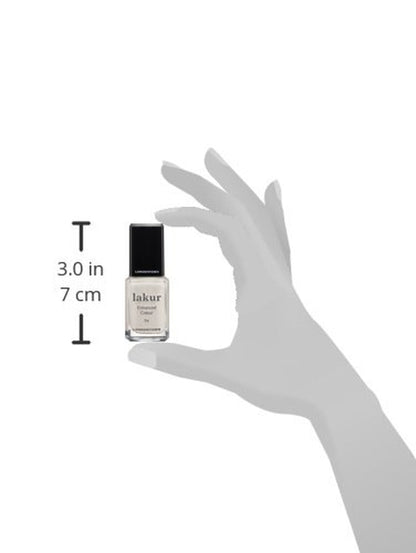 Neutral Shades Nail Polish, Lakur, Vegan Chip-Resistant Long-Lasting Nail Lacquer, 0.4 Fl Oz