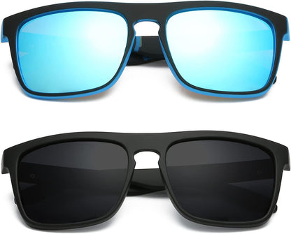 Classic Polarized Sunglasses for Men Women Retro 100% UV Protection Driving Sun Glasses D731