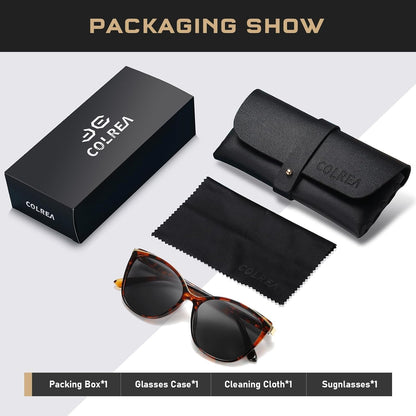 Trendy Cat Eye Sunglasses for Women Fashion Cateye UV400 Protection Glasses CL22017