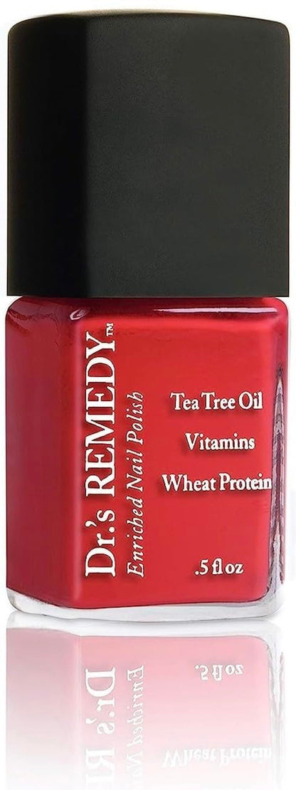Dr’s Remedy Nail Polish, All Natural Enriched Nail Strengthener Non Toxic and Organic - ALTRUISTIC Auburn
