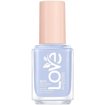 LOVE by  Nail Polish, 80% Plant-based, Salon-Quality, Vegan, White, Blessed Never Stressed, 0.46 Fl Oz