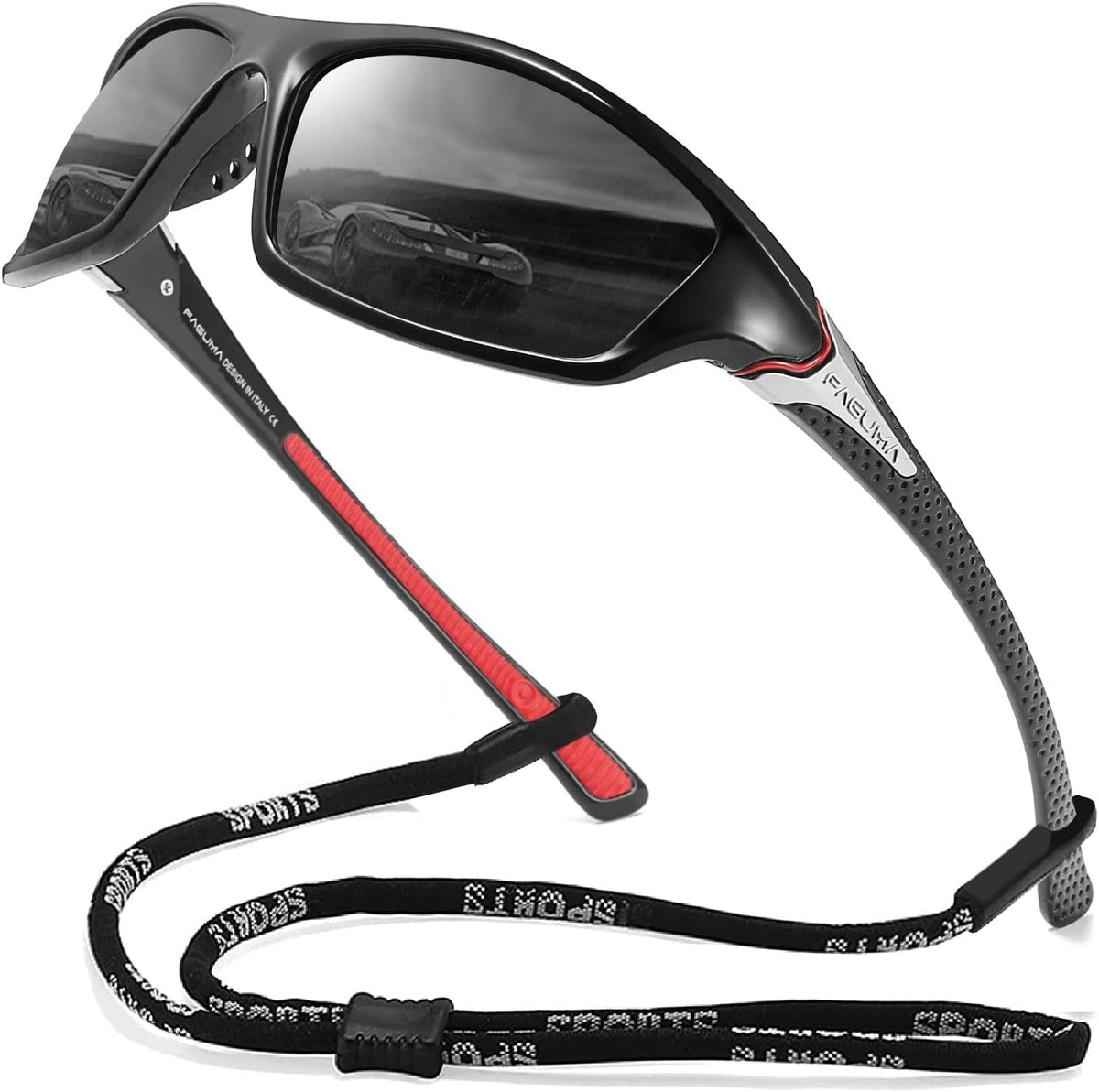 Sports Polarized Sunglasses for Men Cycling Driving Fishing UV400 Protection