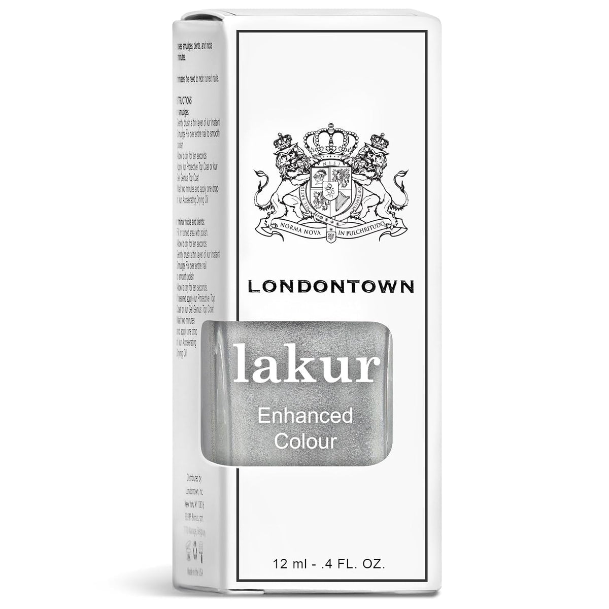 Neutral Shades Nail Polish, lakur, Vegan Chip-Resistant Long-Lasting Nail Lacquer, 40 fl oz