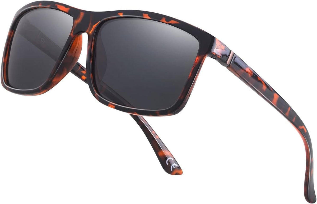 Men's Sports Polarized Sunglasses Square Frame Glasses NP1007
