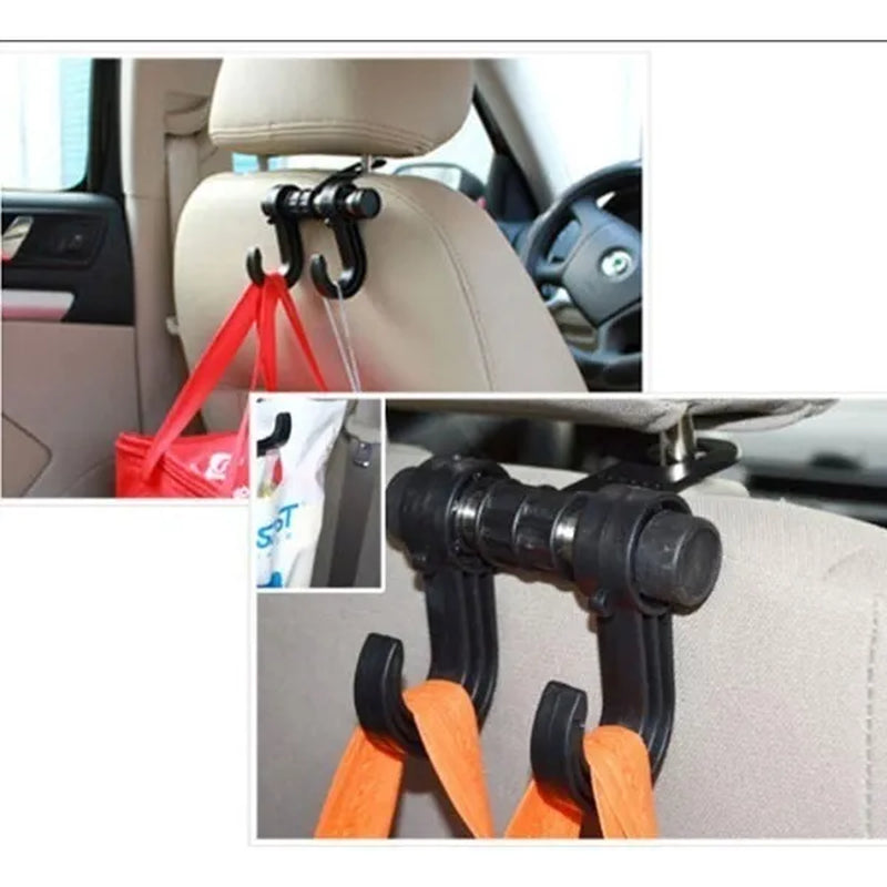 Universal Car Seat Back Storage Hook Sundries Hanger Bag Holder Multifunction Car Hooks Vehicle Storage Organizer