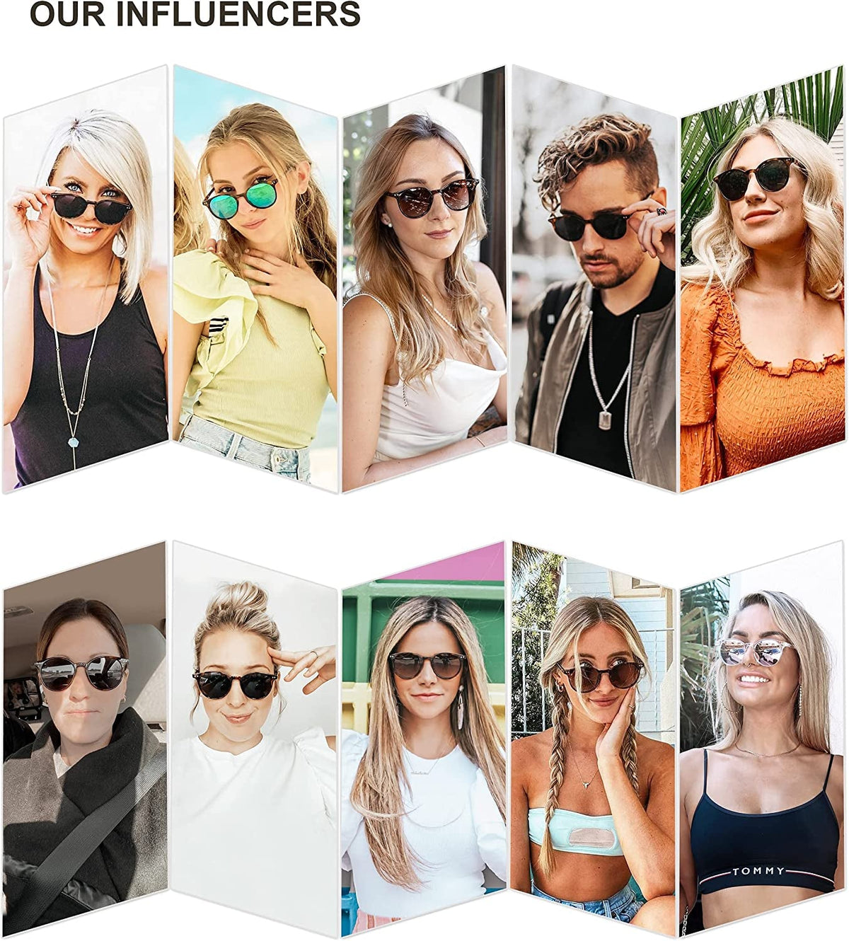Small round Classic Polarized Sunglasses for Women Men Vintage Style UV400 Lens SJ2113