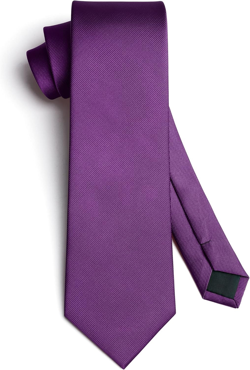 Mens Ties Solid Color Ties for Men Formal Necktie with Pocket Square Set Satin Silk Neck Tie Handkerchiefs Set