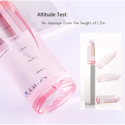 550/800/1000Ml Water Bottle with Straw, Portable Sports Shaking Bottle, Fitness Bottle, Children's Bottle, Baby Bottle