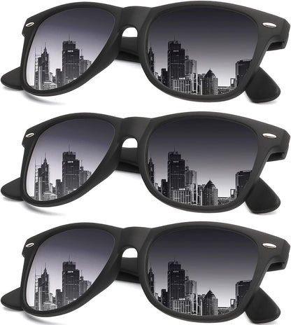 Sunglasses Men Polarized Sunglasses for Men Women Unisex Semi-Rimless Frame Retro Driving Sun Glasses UV Blocking