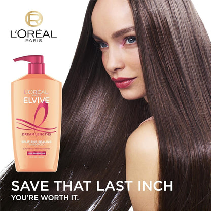 Elvive Dream Lengths Shampoo and Conditioner Kit, Paraben Free, 1 Kit