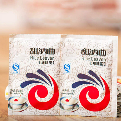 5 Packs Chinese Sweet Rice Wine Fermentation Starter Leaven Powder Making Home