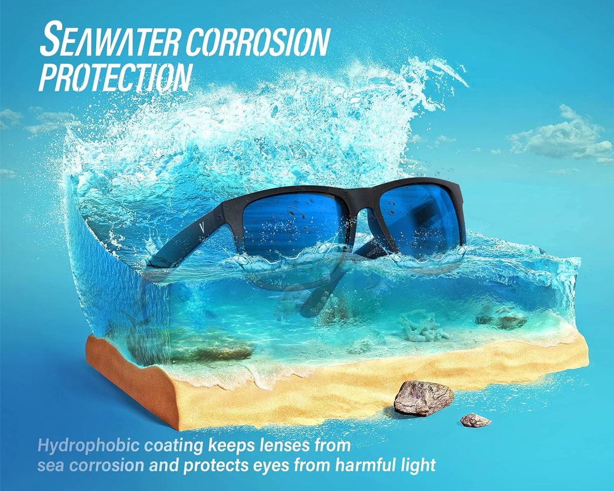 Polarized Sunglasses for Men Women Fashion Sunglasses UV400 Protection Lightweight