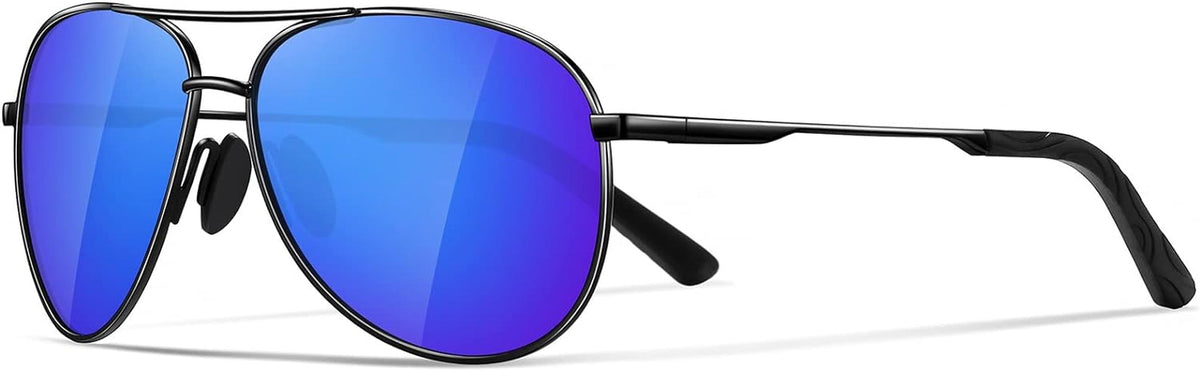 Sunglasses Men Polarized Aviator Sunglasses for Men Women Fishing Driving Sun glasses Metal Frame UV400 Protection