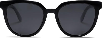 Round Polarized Sunglasses for Women Fashion Trendy Style UV Protection Lens Sunnies Sunglasses SJ2175