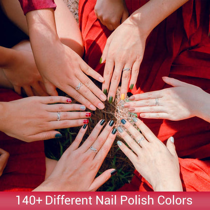 Natural Nail Polish-Non-Toxic Nail Art, Vegan and Cruelty-Free Nail Paint (Another Beautiful Day in L.A.)