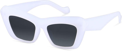 Cat Eye Sunglasses for Women Polarized Cateye Frames Fashion Vintage Square Classic Retro Sun Glasses