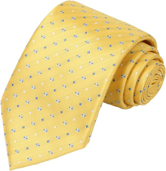 Mens Necktie Polka Dot Ties for Men Classic Dressing Tie