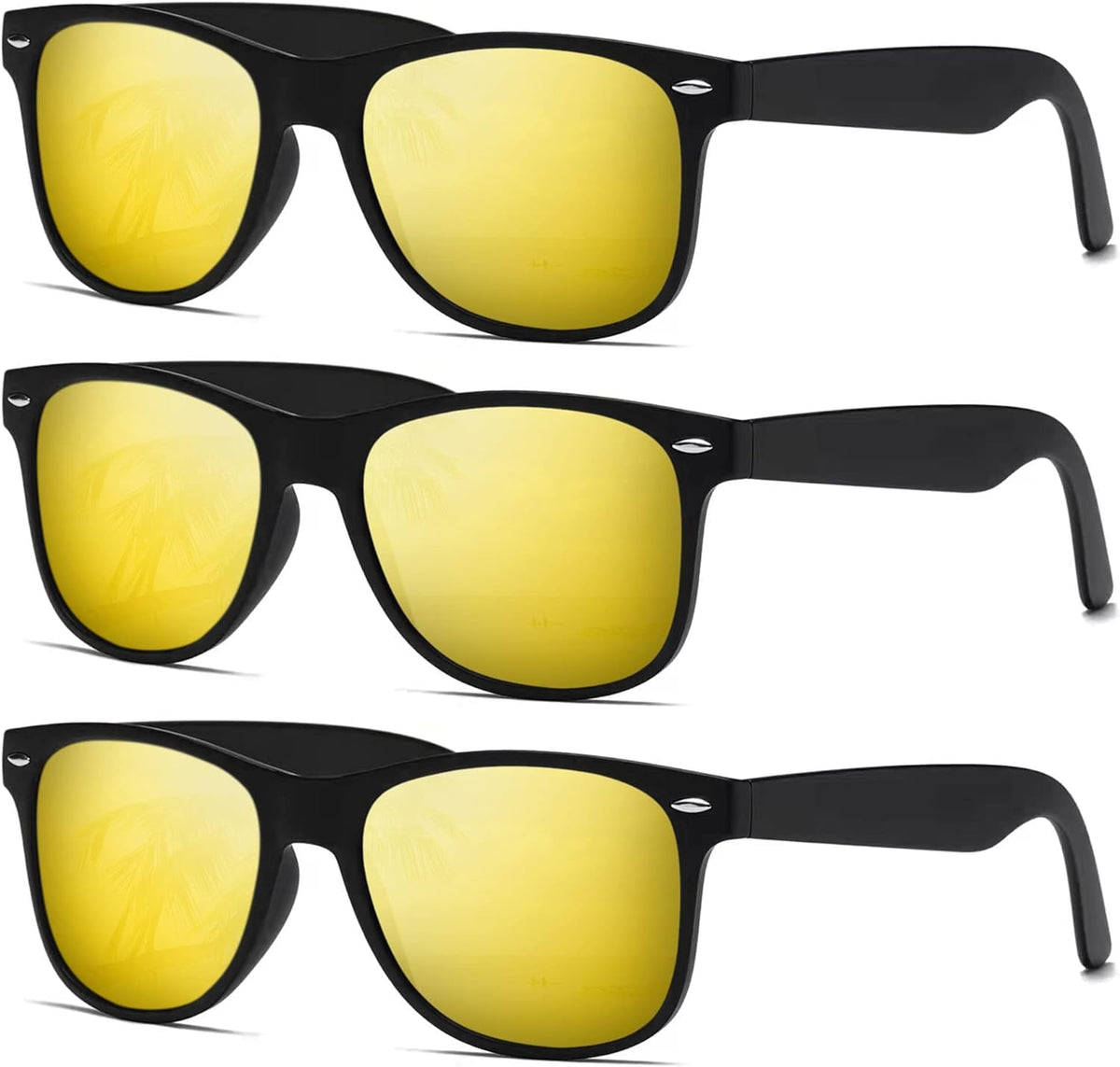 Sunglasses Men Polarized Sunglasses for Womens Trendy Retro Mirror Lens for Driving Fishing UV400 Protection