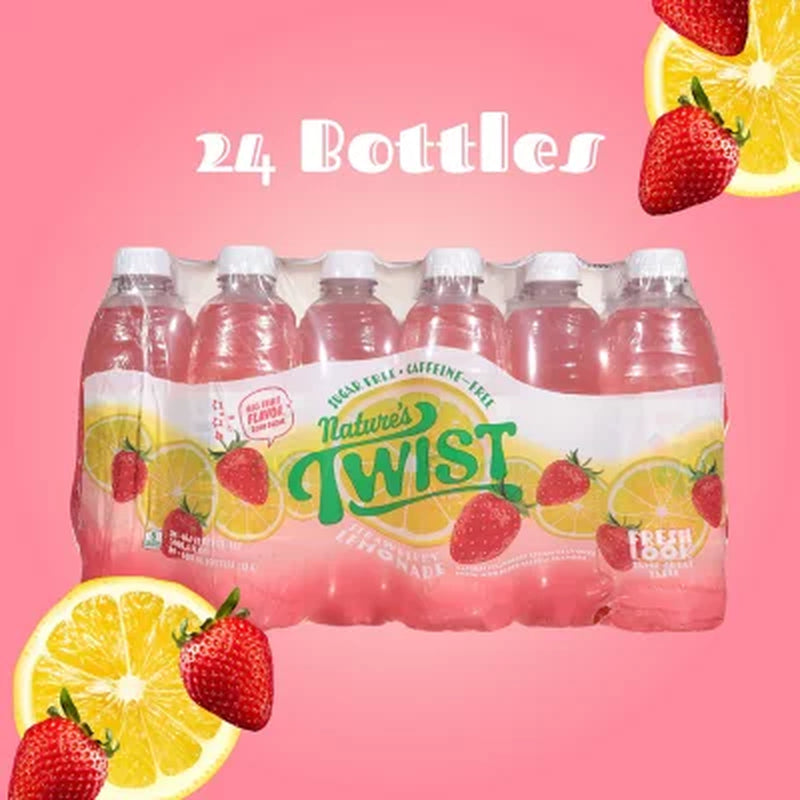 Nature'S Twist Sugar-Free Strawberry Lemon 16.9 Fl. Oz., 24 Pk.