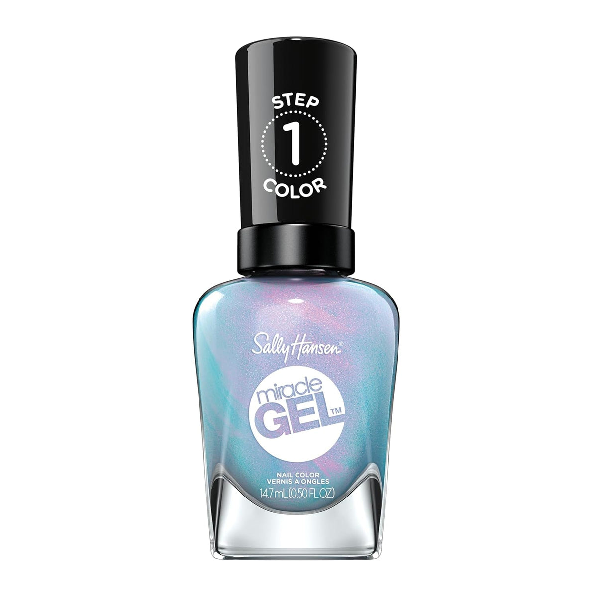 Miracle Gel Nail Polish, Shade Sheer Happiness 187 (Packaging May Vary)