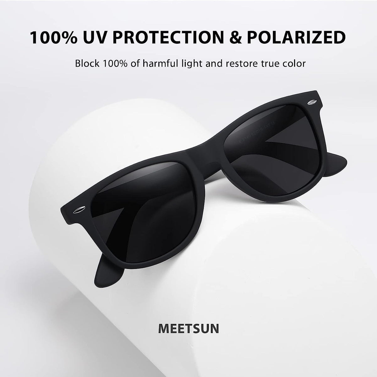 Polarized Sunglasses for Men Women Classic Retro Sun Glasses for Driving UV Protection
