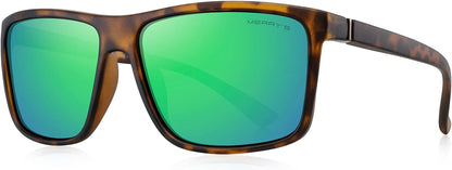 Rectangular Polarized Sports Sunglasses for Men Women Cycling Driving Fishing UV400 Protection S8225