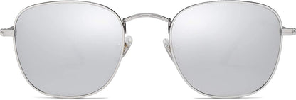Square Polarized Sunglasses for Men Women Classic Vintage Retro Style