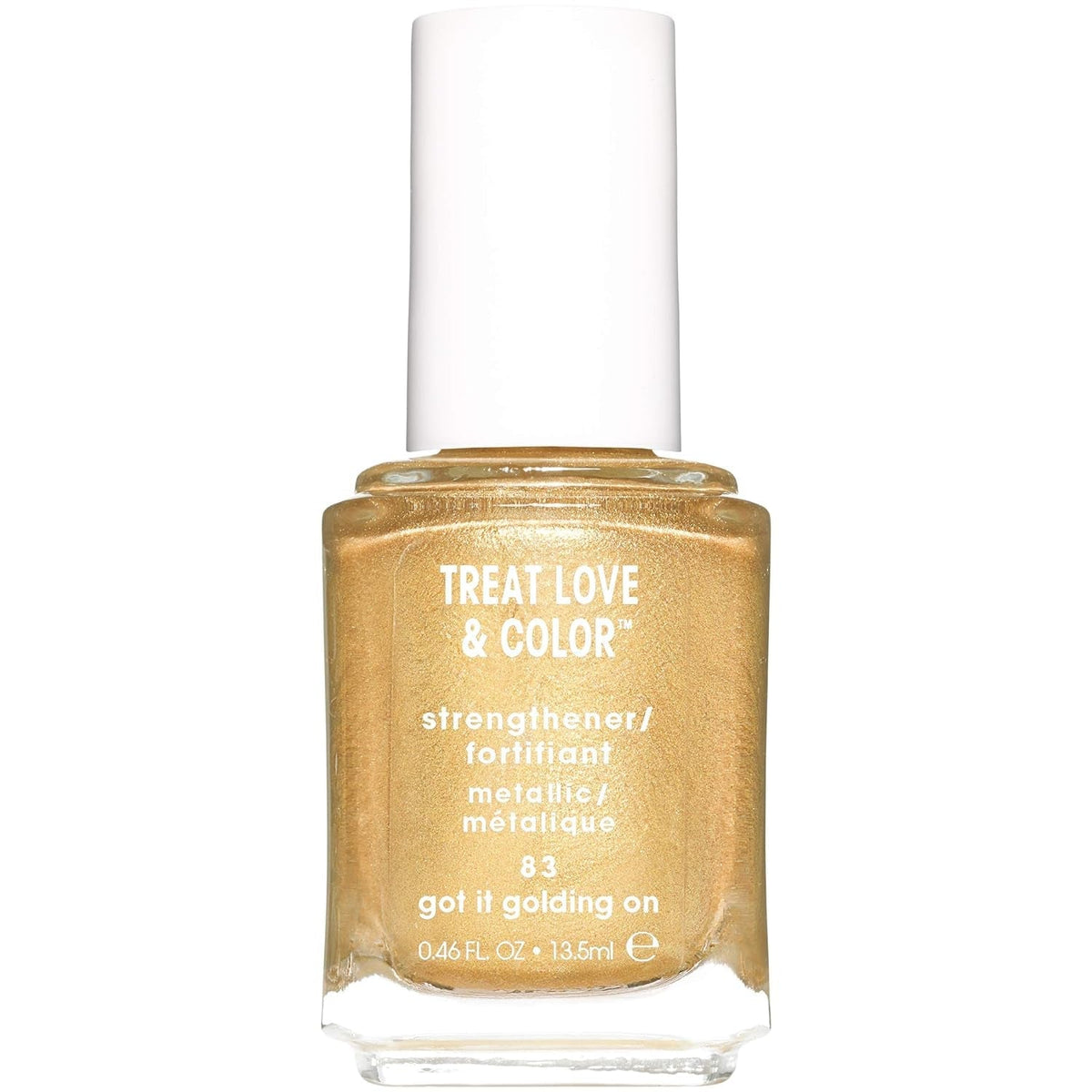 Treat Love & Color Nail Polish For Normal To Dry/Brittle Nails, Got It Golding On, 0.46 fl. oz.