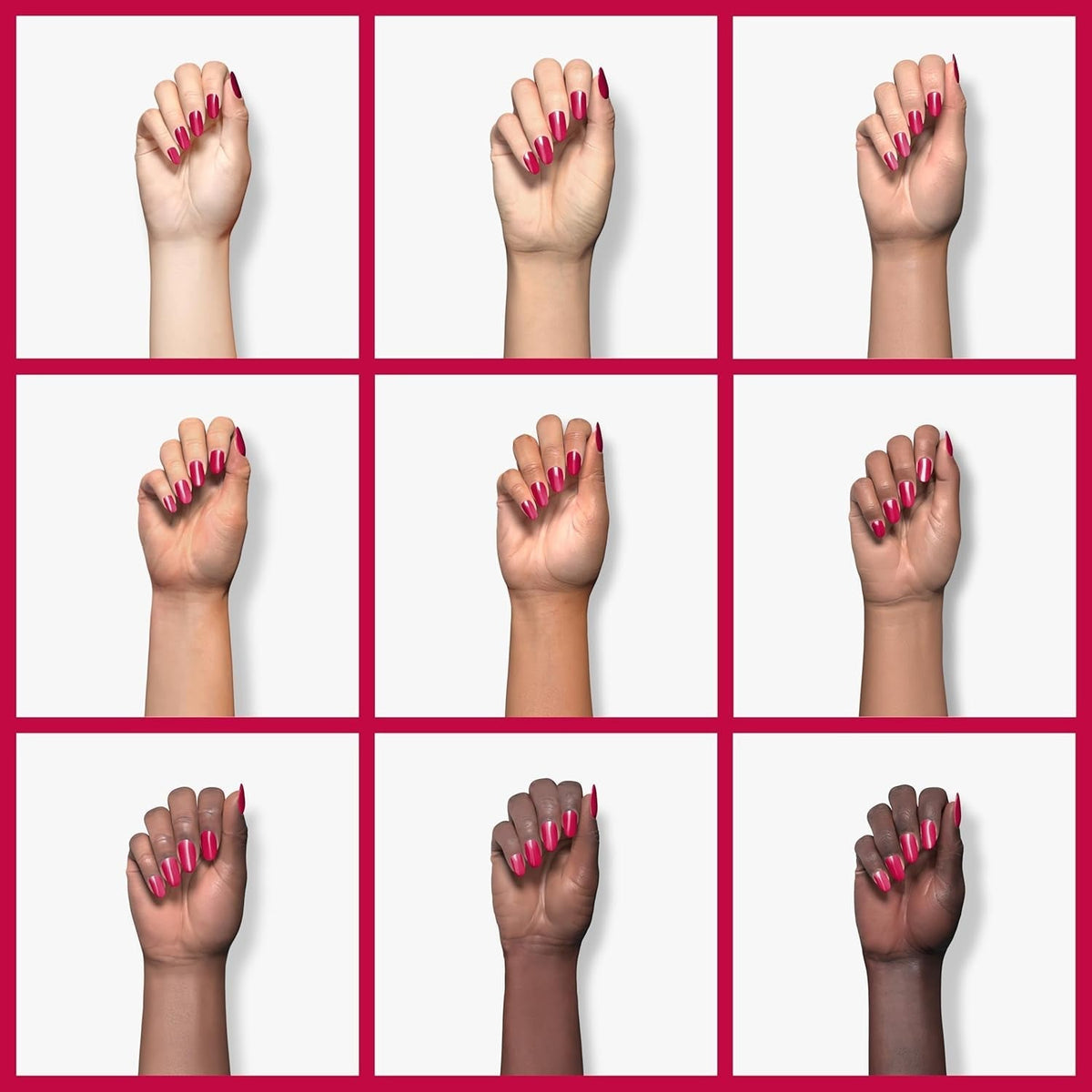 Super Lustrous Nail Polish, Chip-Resistant & Longwear Formula, High Shine Finish, 270 Cherries in the Snow, 0.5 Fl Oz