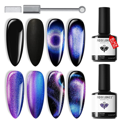 40 PCS Gel Nail Polish Set, 36 Colors Gel Polish All Seasons Collection with Base & Top Coat DIY Salon Home Easter Gifts for Women Girl