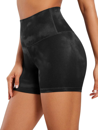 Womens Butterluxe Biker Shorts 4'' - High Waisted Booty Workout Volleyball Yoga Spandex