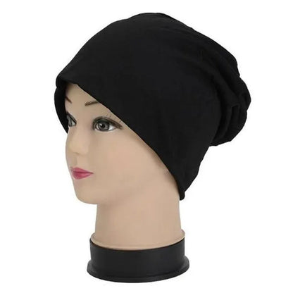 Antumn Beanie Hat Hip Hop Baggy Skullies Cap Plain Slouchy Beanies for Men Women Winter Warm Hats