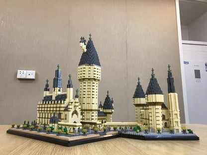 Magic Castle Architecture Diamond Building Blocks 7750 Pieces of Bricks