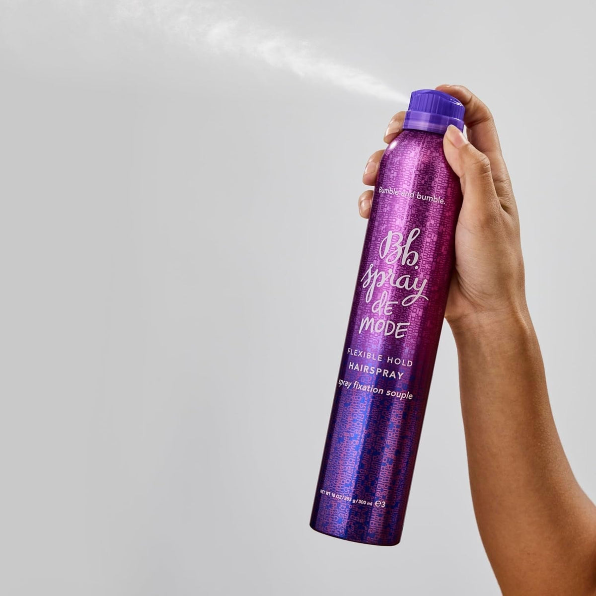 . Spray De Mode Flexible Hold Hairspray | Flexible, Brushable Hold + Workability | Curly, Wavy, Straight