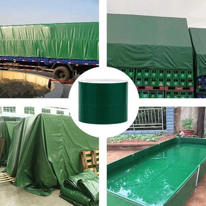 High Adhesive Tarpaulin Tape,Universal Tarpaulin Awning Repair Tapes,Tent Repair Waterproof Rip Stop Tape
