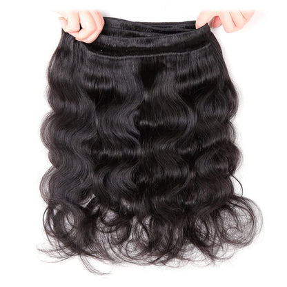 Body Wave Bundle 10A Grade Human Hair Bundles 100% Unprocessed Brazilian Virgin Hair Bundles Double Weft Brazilian Body Wave Bundles(Single Bundle)