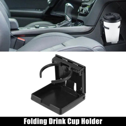 1/2PCS Cup Drink Holder Folding Car Cup Holder Water Bottle Holder Front Cup Holder Stand for Car Boat Truck Yacht SUV RV Van Cup Tray