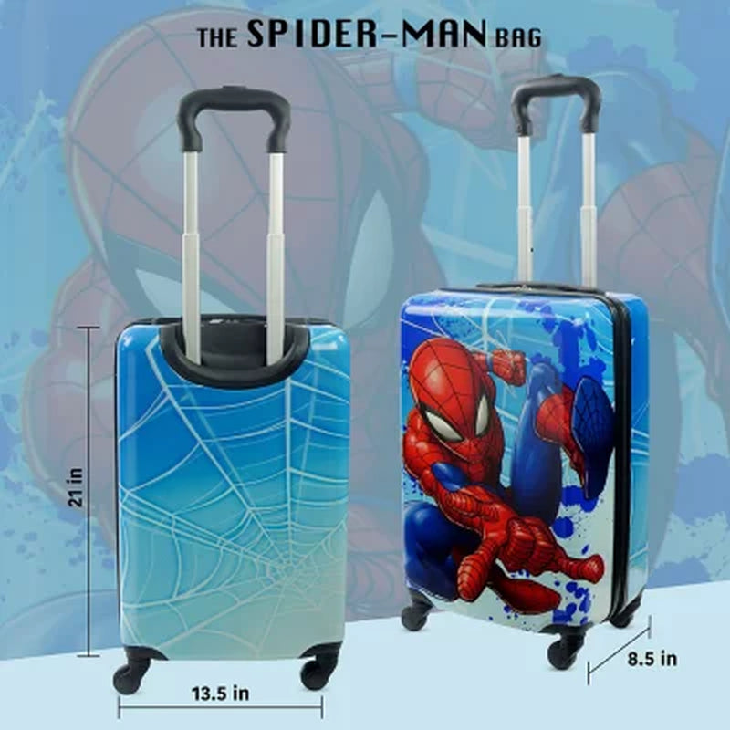 Marvel Spiderman Kids 21" Hardside Spinner Luggage