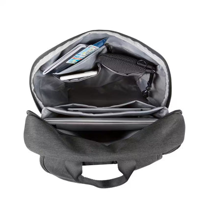 17.5 In. H Anti-Theft Metro Gray Backpack