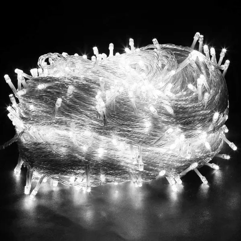 AC220V Chirstmas String Light 100 200 300 500 LEDS Fairy LED String Light Outdoor Waterproof 10M 20M 30M 50M String Light For Xmas Wedding Christmas Party Holiday