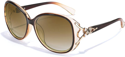 Sunglasses for Women Trendy Polarized Sunglasses Oversized Big Sun Glasses Ladies Shades UV Protection