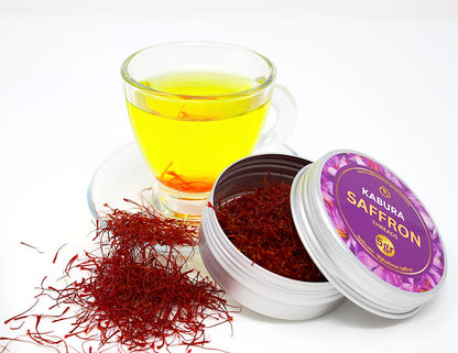5 Grams , Authentic Saffron Threads, Premium All-Red Saffron, Grade A+ Best Color, Spice for Tea, Rice, Milk, Soups, Chicken, Curry, Dessert, Paella Super Negin
