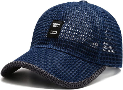 Summer Mesh Baseball Cap for Men Women Trucker Mesh Hat Baseball Hats Outdoor Sports Running Hat