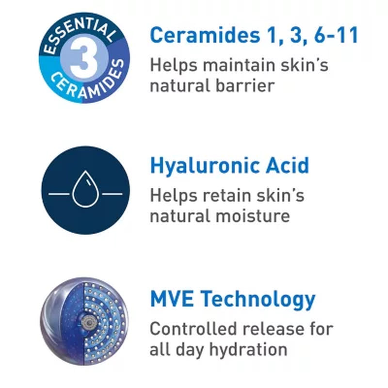 Cerave Daily Moisturizing Lotion, Normal to Dry Skin, 12 Fl. Oz., 2 Pk.