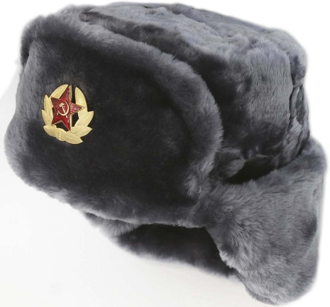 Hat Russian Soviet Army Air Force Fur Military Ushanka GR Size XXXL